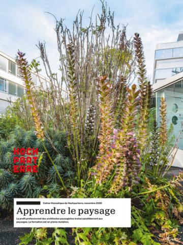 Apprendre le paysage | Laboratoire - observatoire du paysage genevois